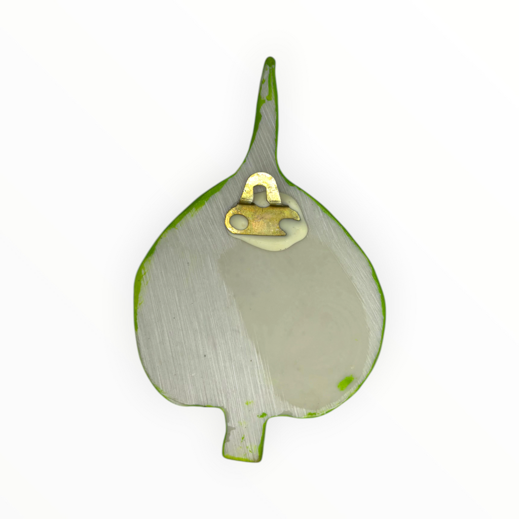 Ganesh Idol on Sacred Peepal Leaf