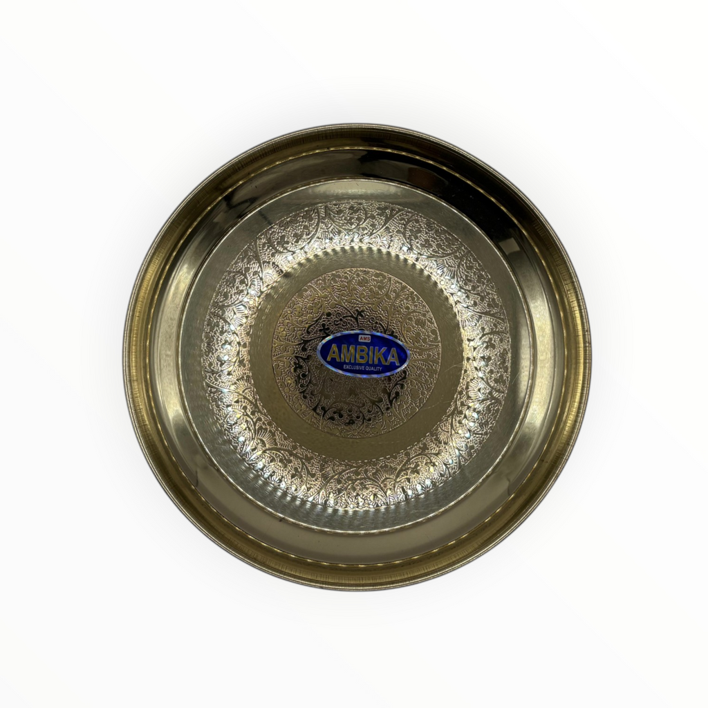 Ambika Thali (Carved) - Exclusive Quality