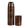 VIP Set of Copper Bottle + Glass [Doctor Glass Antique]