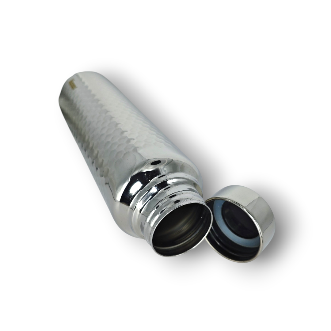 Maxima Stainless Steel Primo Fridge Bottle - Hammered (1000ml)