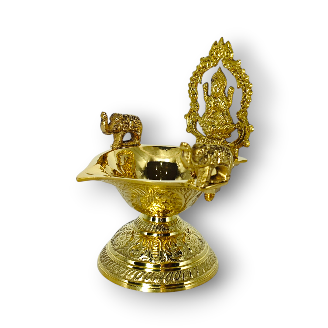 Brass Namaha Laxmi  Diya