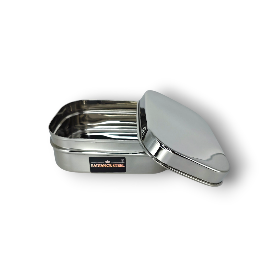 Radiance Steel Rectangle Snacker Box