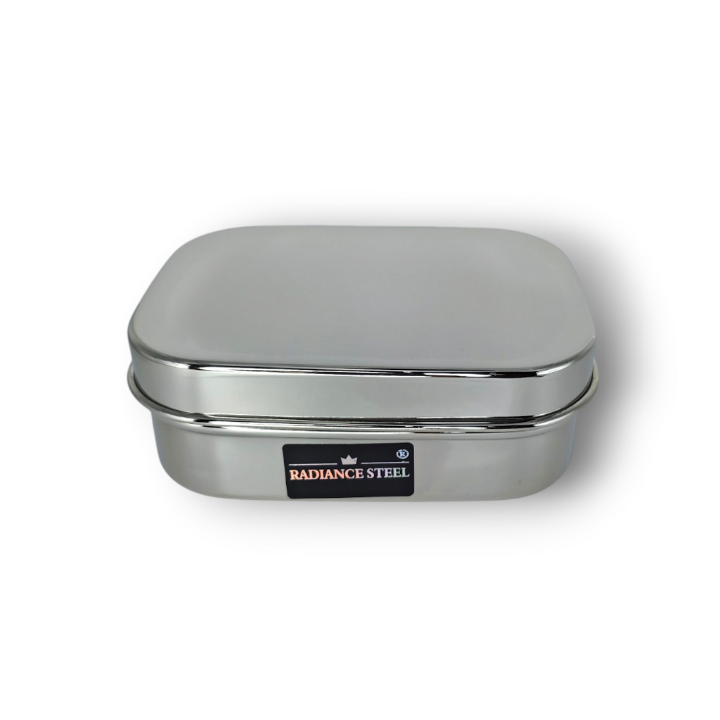 Radiance Steel Rectangle Snacker Box