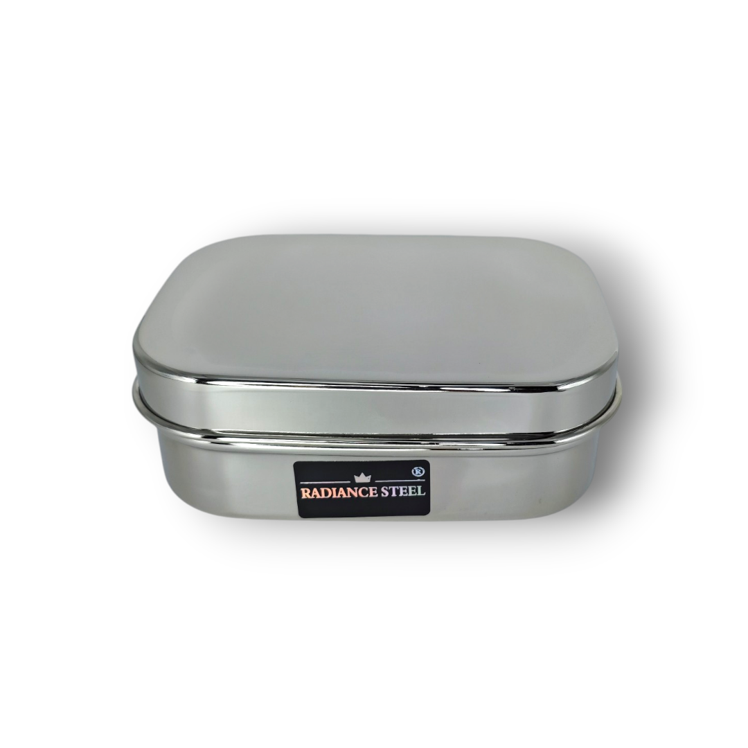 Radiance Steel Rectangle Snacker Box