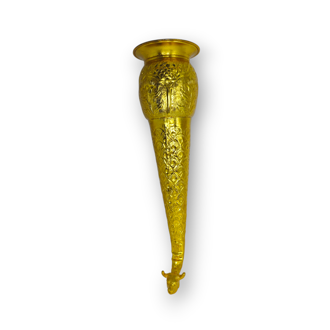 Golden Decorative Shingri (Lota style) (Gaumukh)