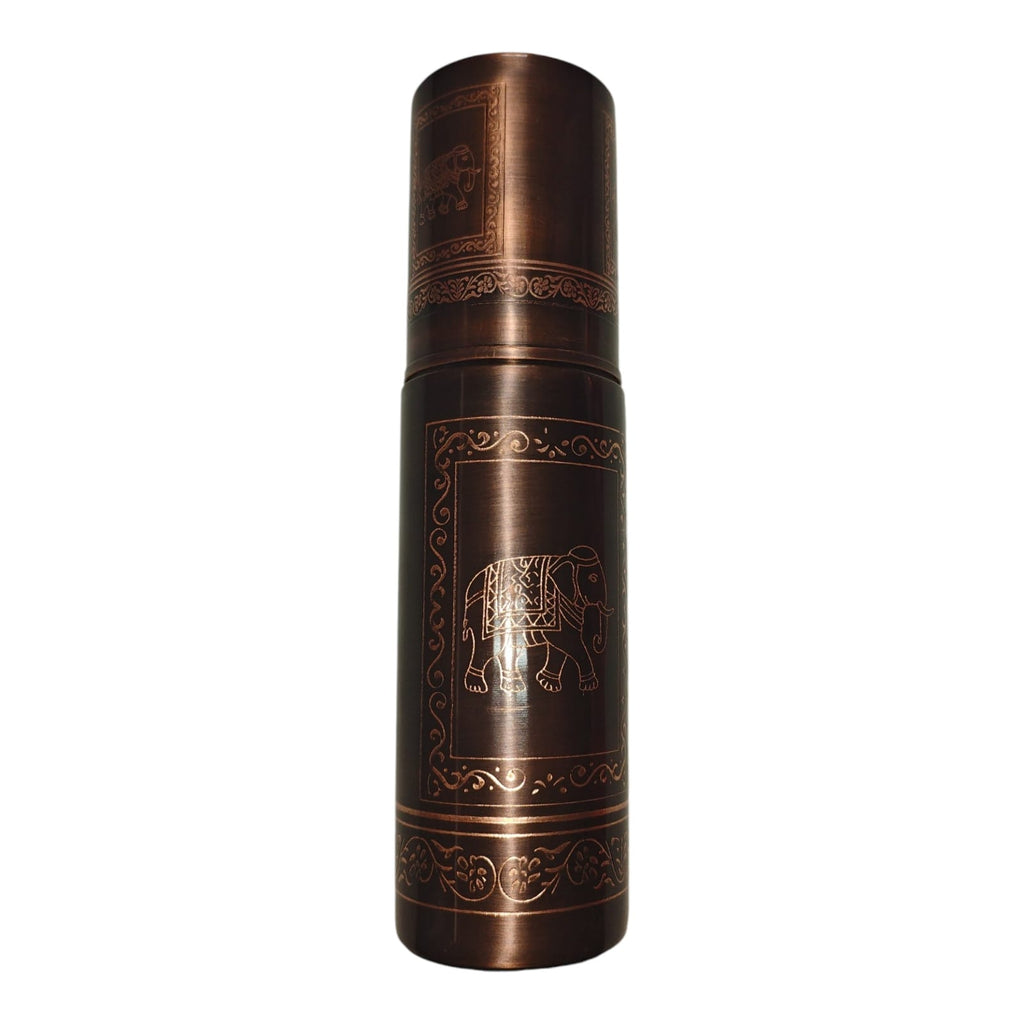 VIP Set of Copper Bottle + Glass [Doctor Glass Antique]