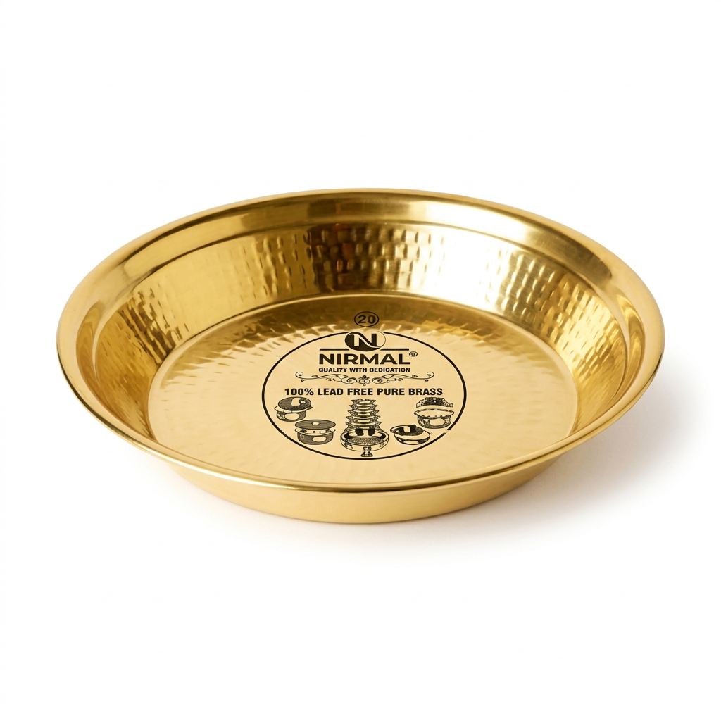 Nirmal Parat - 100% Led Free Pure Brass (Small)